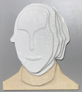 Tactile graphic of young George Washington