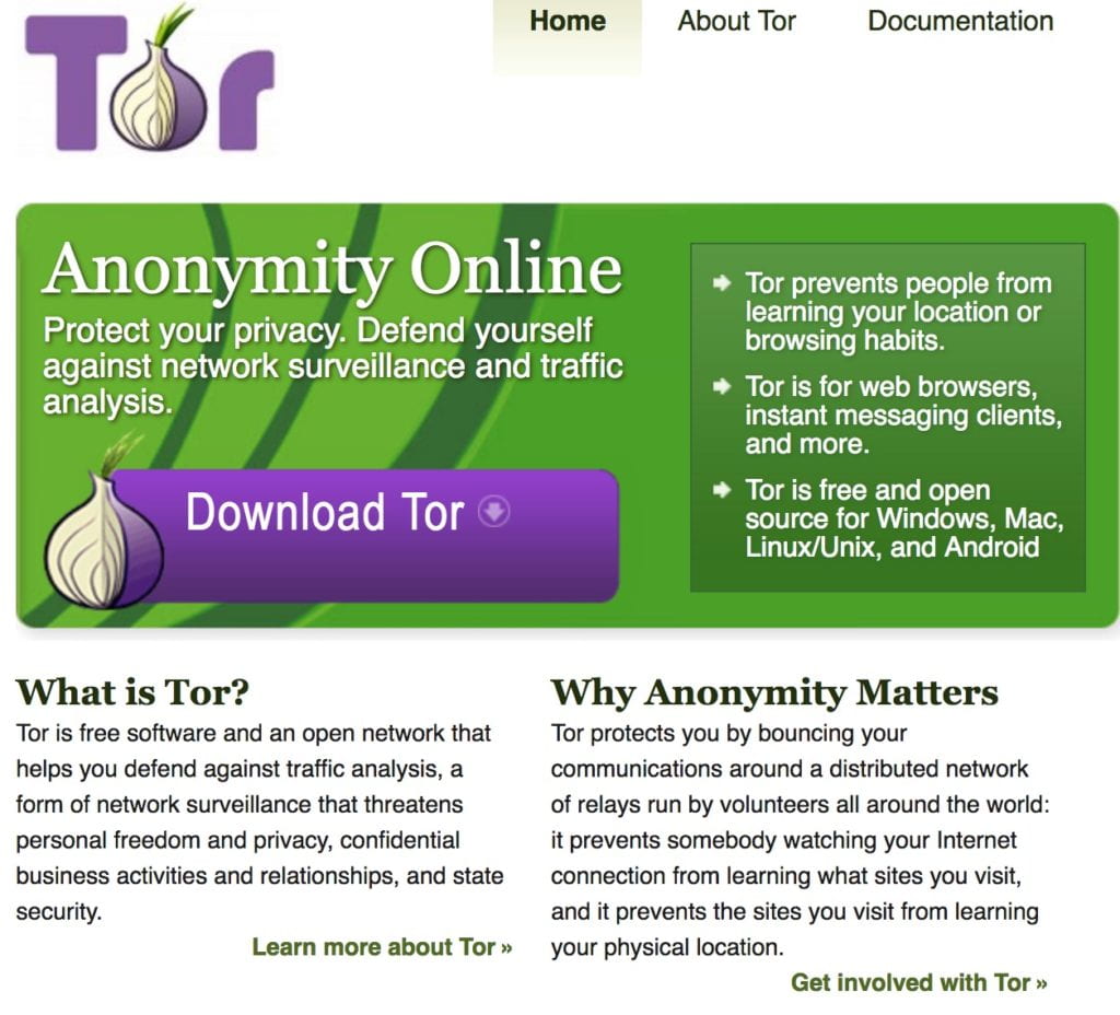 TOR browser