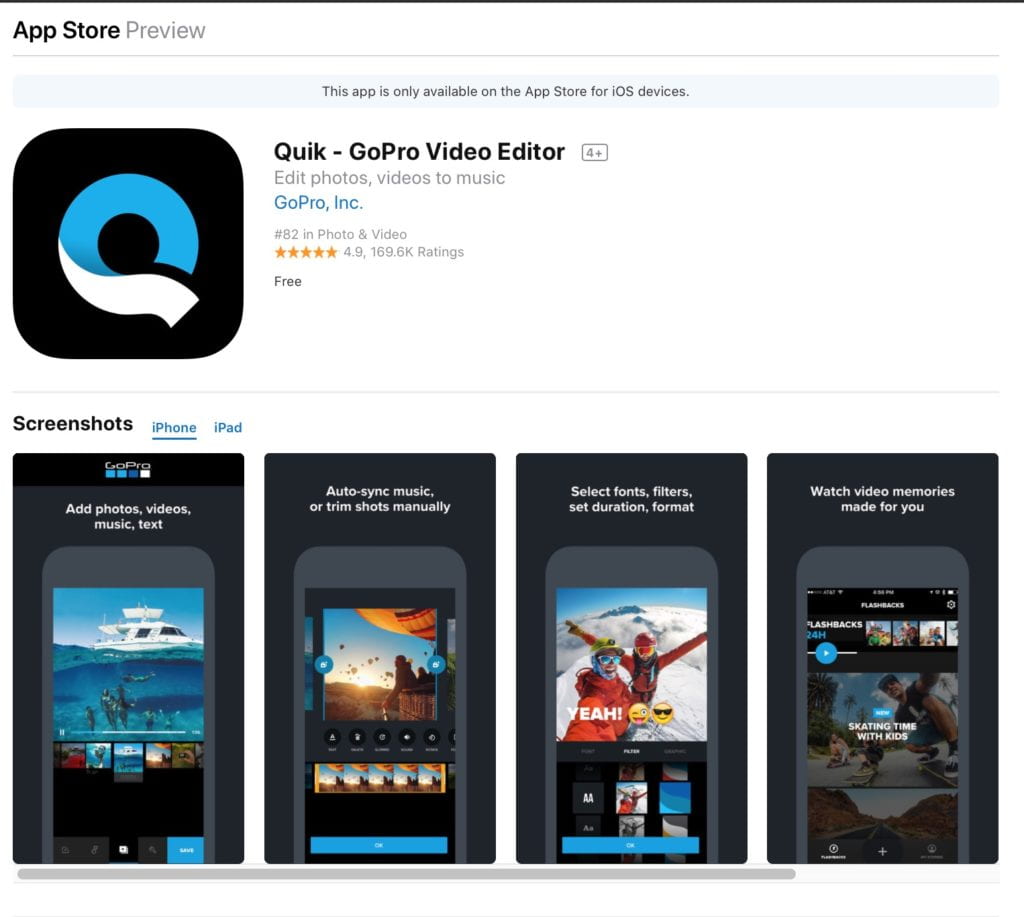 Quik - GoPro Video Editor