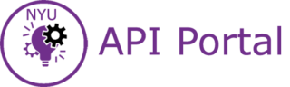 NYU API Portal