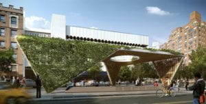 Architectural rendering of AIDS Memorial/St. Vincent's