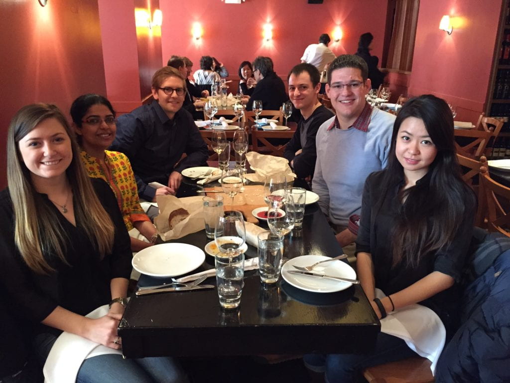 Anindita's farewell lunch (March 2015)