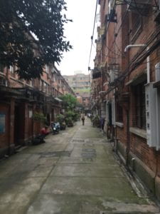 Traditional Shanghai alleyway homes