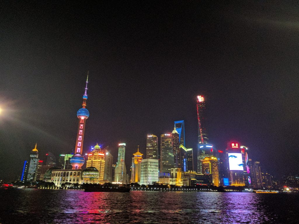 Pudong on a Saturday Night