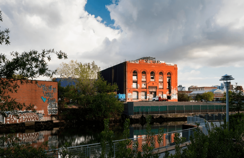 Exterior view of Powerhouse Arts Building before renovation. Credit: Powerhouse Arts