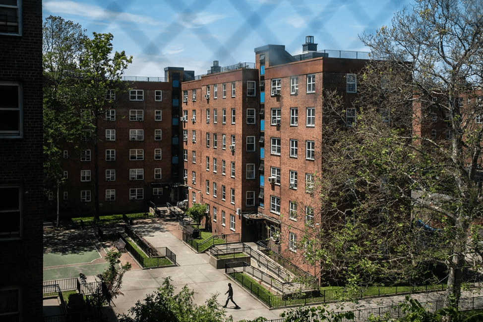 Contemporary view of Red Hook Houses West. Credit: Jeenah Moon via Bloomberg