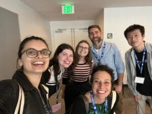 From left to right, Priya, Liz, Rebecca, Rosanna, Craig, Jeff