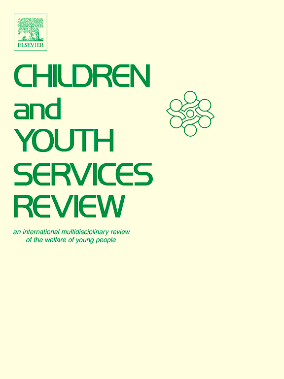 Cover of Children and Youth Services Review