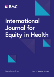 Cover of International Journal for Equity in Health