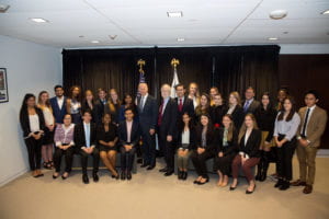 Vice President Joe Biden takes group photos with NYU students at the NYU Global Academic Center in Washington, D.C., Dec. 8, 2016. (Official White House Photo by David Lienemann)