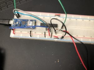 SPI Tone Breadboard Setup 2