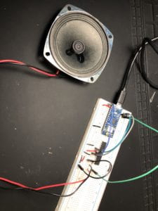 SPI Tone Breadboard Setup 1