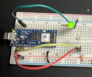 Circuit Photo Sensor and 1 LED