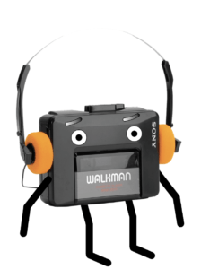 Walkman Illustrator Asset