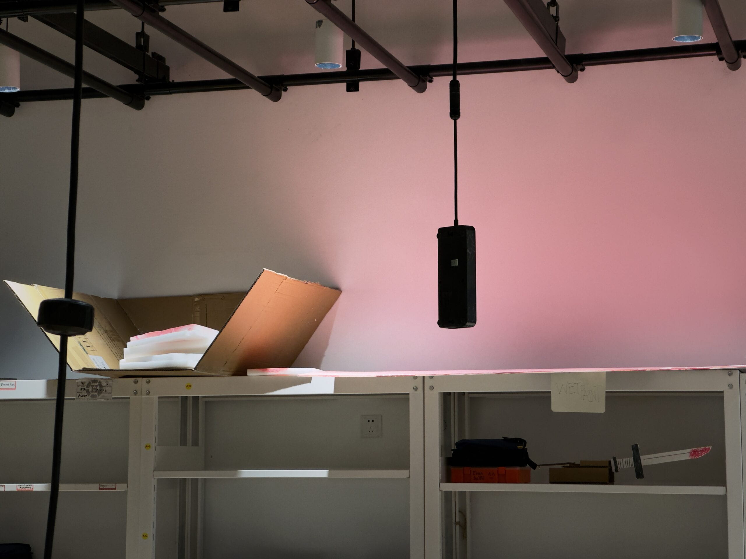 Pink cupboard