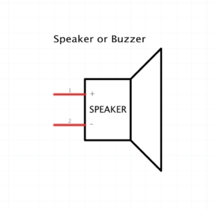 Speaker / buzzer symbol