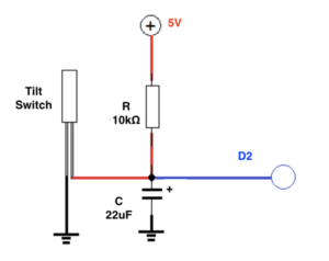 tilt-22uF-10k