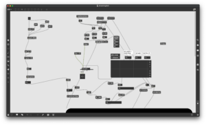 a screen shot of a lot of confusing nodes connected to create the biobreathing example