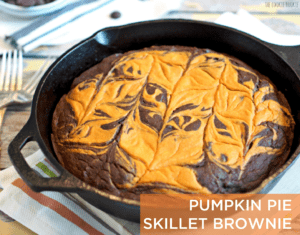 pumpkin pie skiller brownie