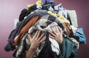 pile of clothing