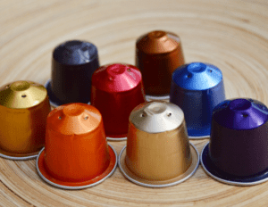 aluminum coffee pods