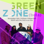 Green Zone Training Flyer