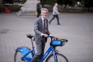 Cecil on Citi Bike