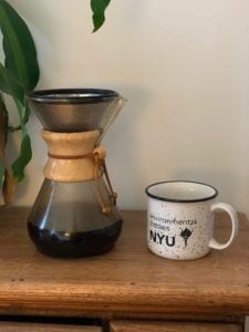 Chemex coffee setup