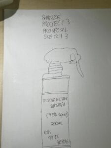 SKETCH 3 (DISINFECTION SPRAY)