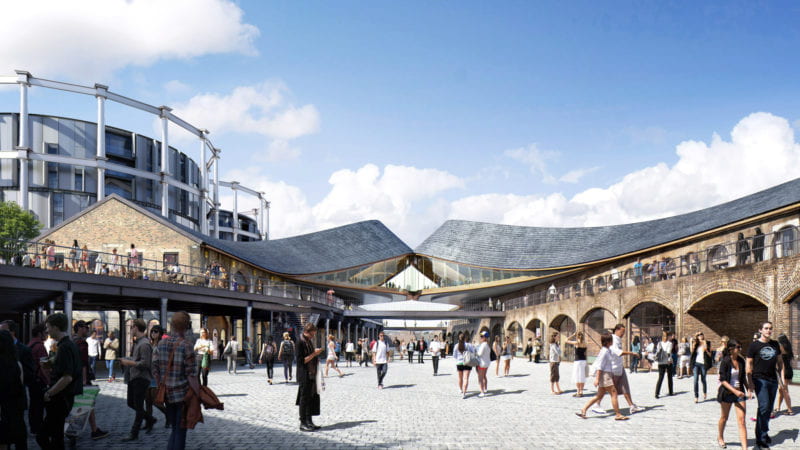 Coral Drops Yard in King's Cross 