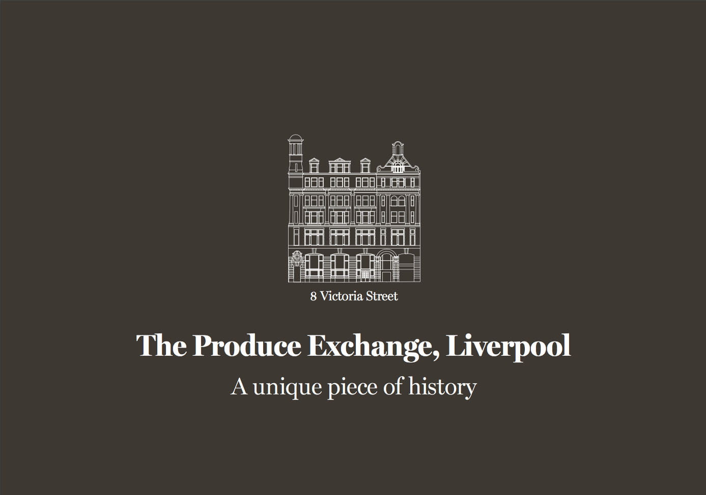 Cover of "The Produce Exchange, Liverpool: A unique piece of history"