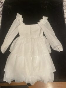 White Graduation Dress