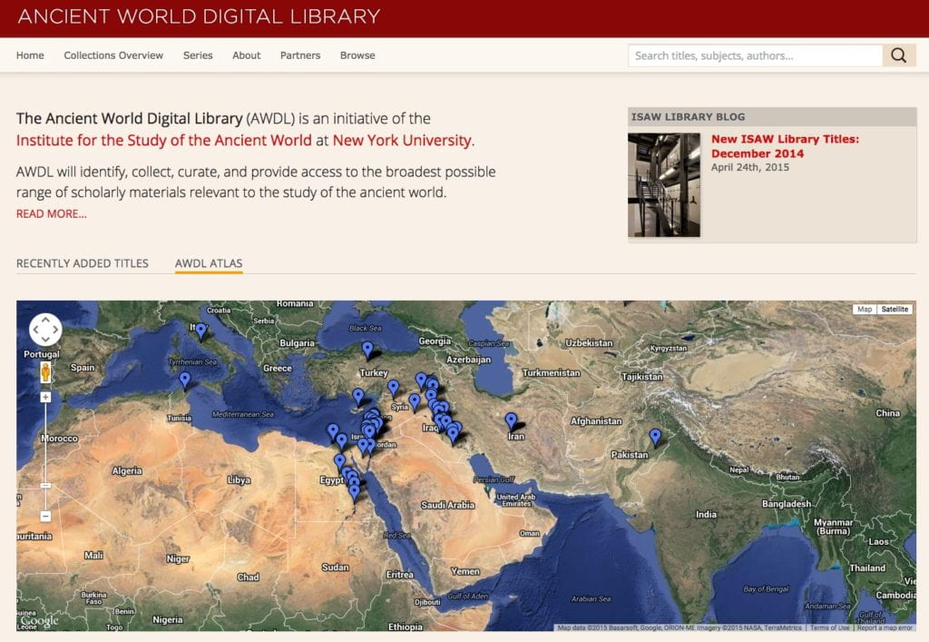 Ancient World Digital Library