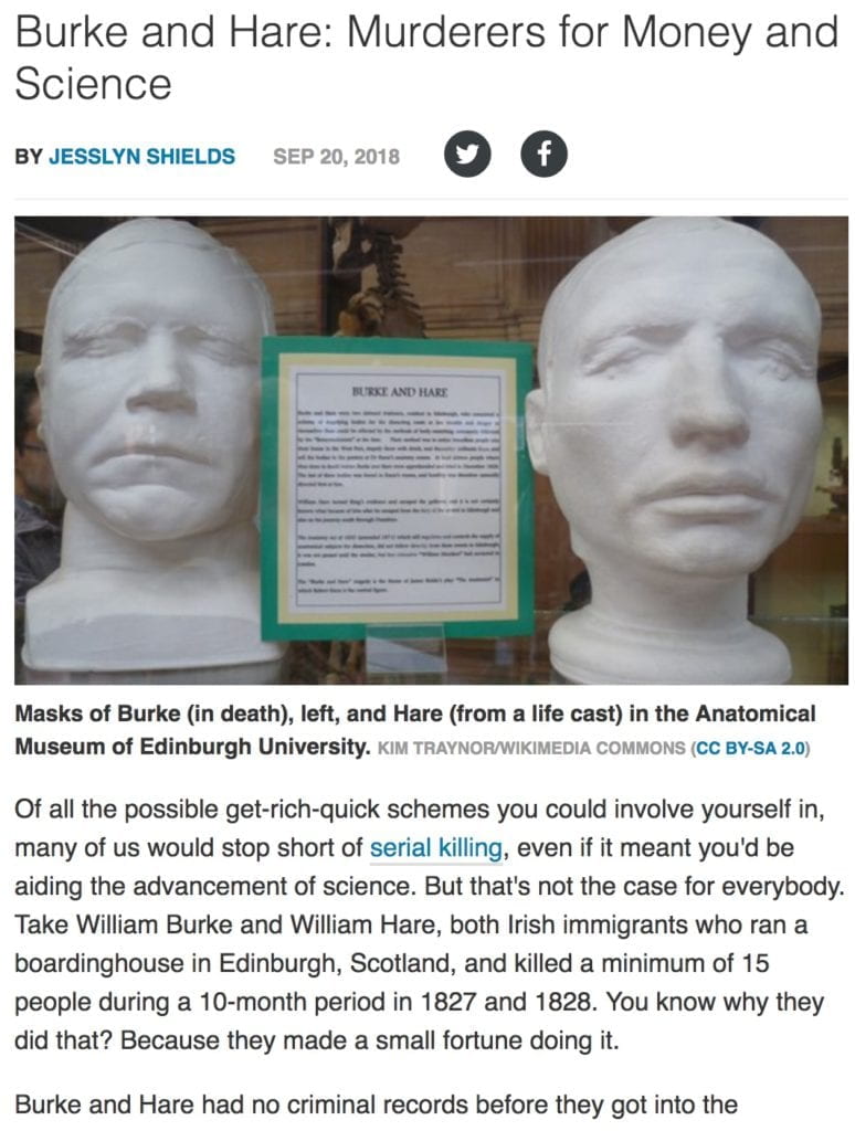 Burke and Hare