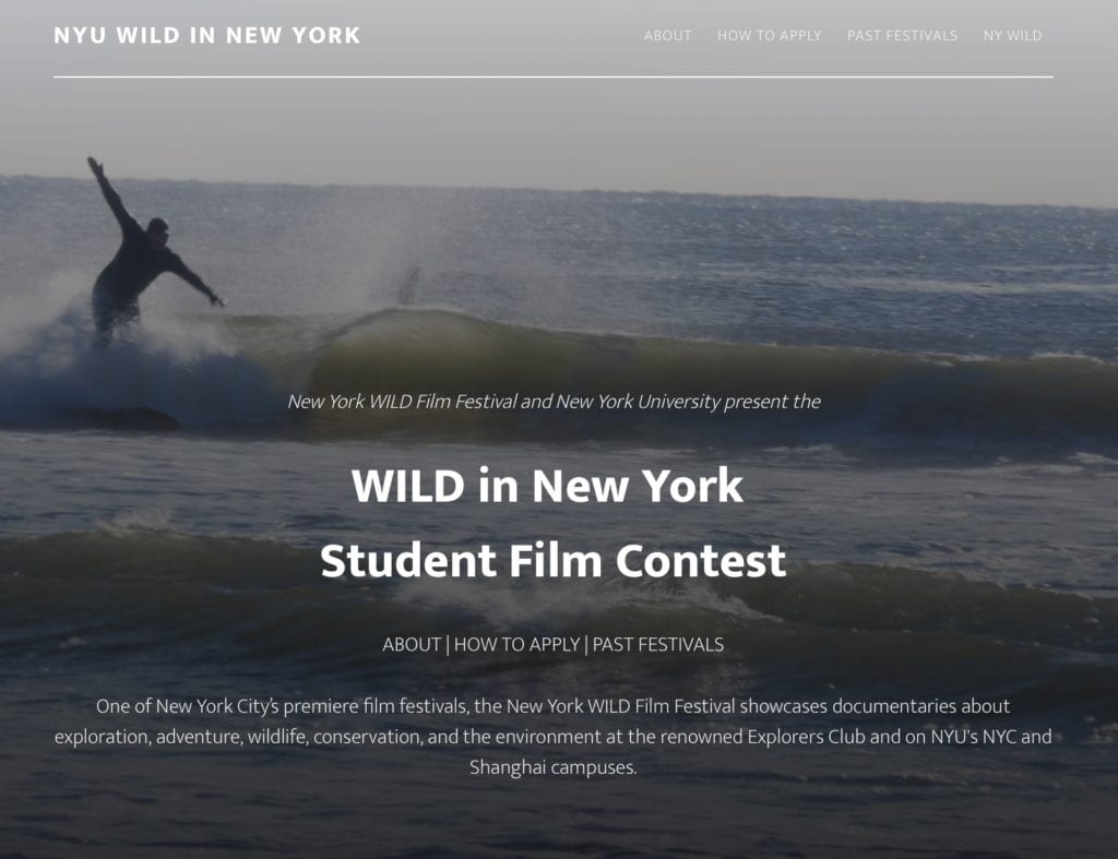 Wild in New York Film Festival