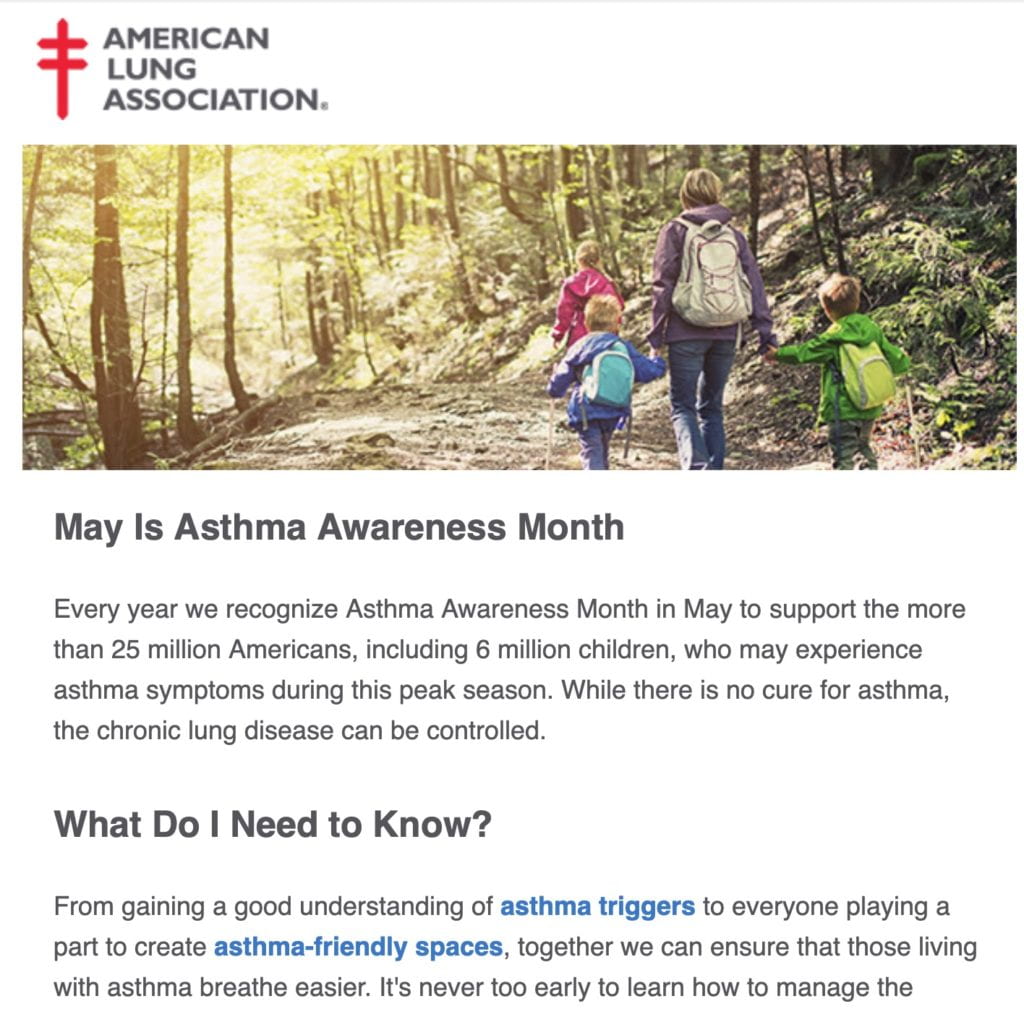 May is Asthma Awareness month