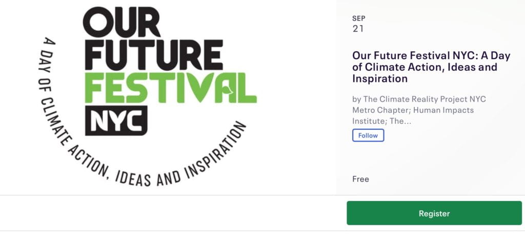 FRIDAY, SEPTEMBER 20th 1- 5 PM → Climate Action & Art Activism Event @ Gov Island 