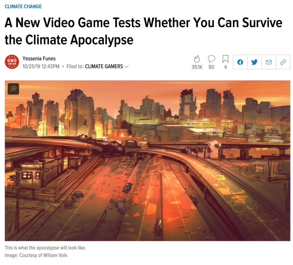 Climate apocalypse video game, free download