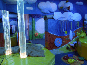 Multi-sensory room at the MacKenzie Centre, an early intervention centre in Hamilton, New Zealand