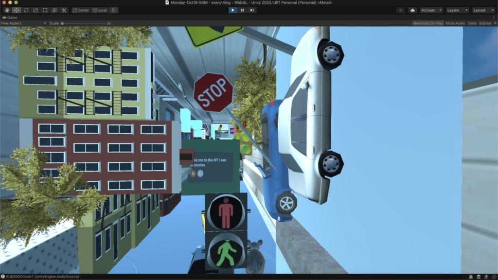 Unity screenshot