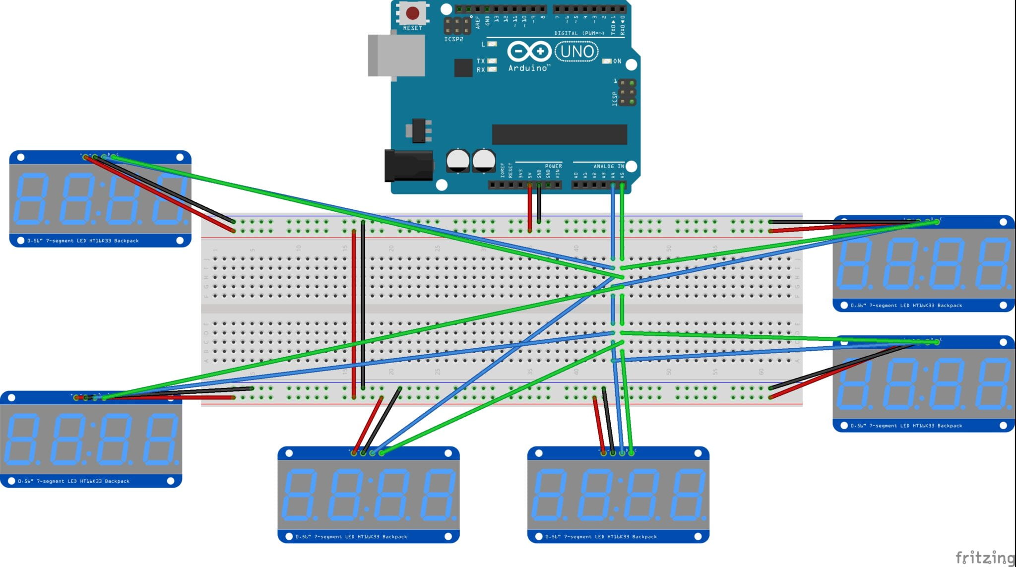 Drawing of a circuit