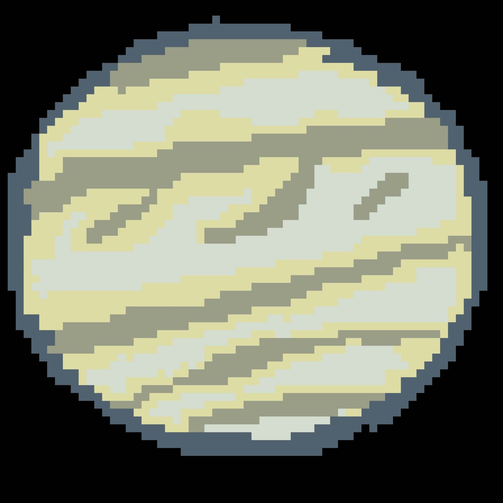 pixel art of a planet