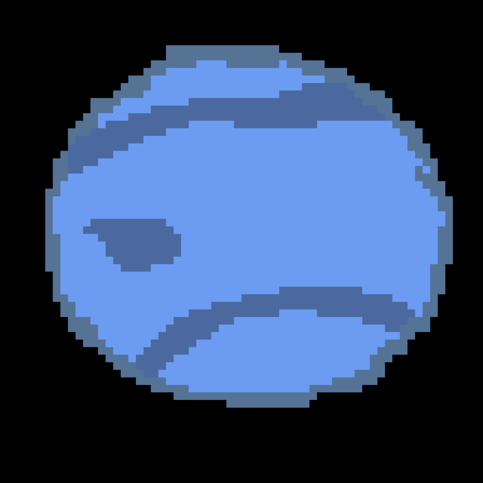 pixel art of a planet