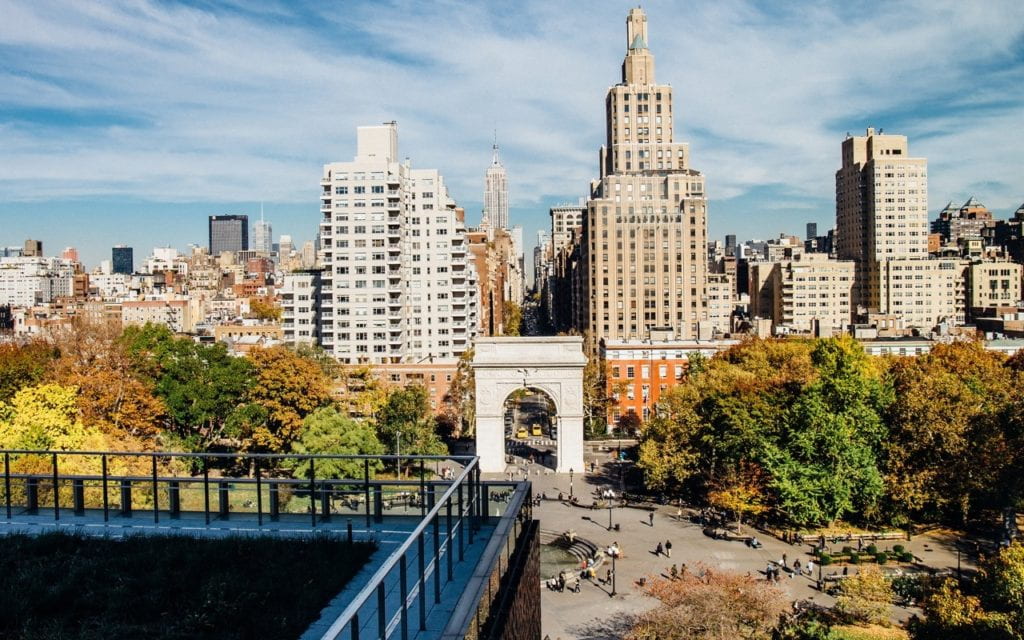 View of Washington Square Campus