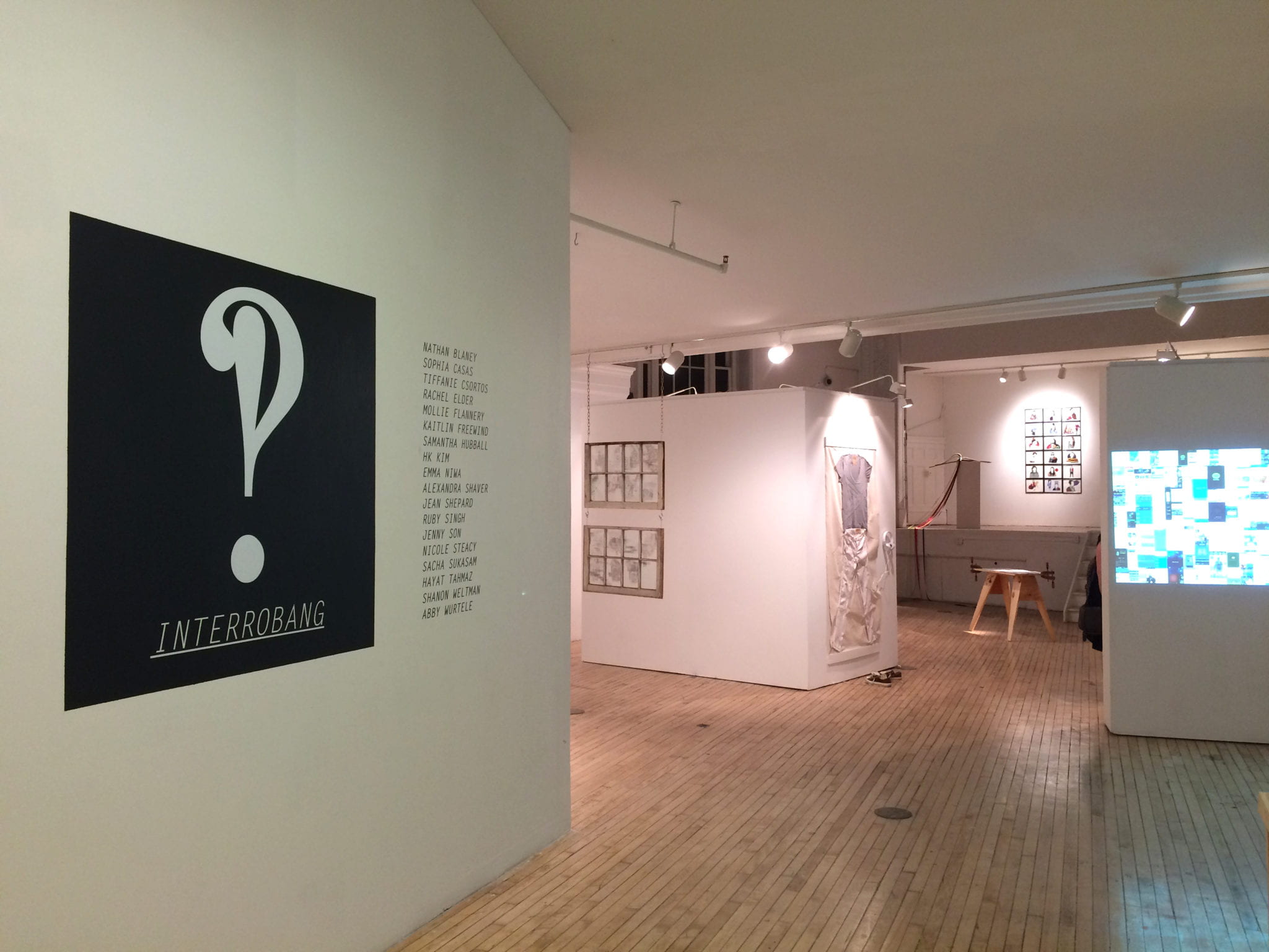 Interrobang exhibition. 