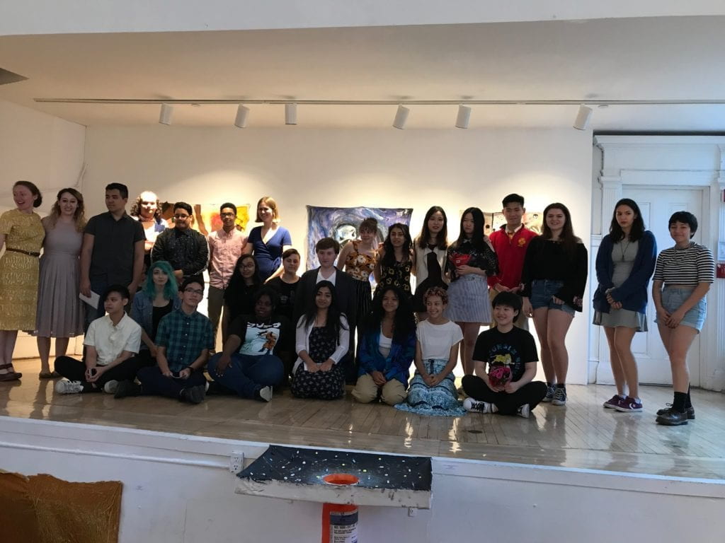 Group of students from Visionary Studio 2018