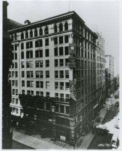 Photograph of the Triangle Shirtwaist Factory in 1911