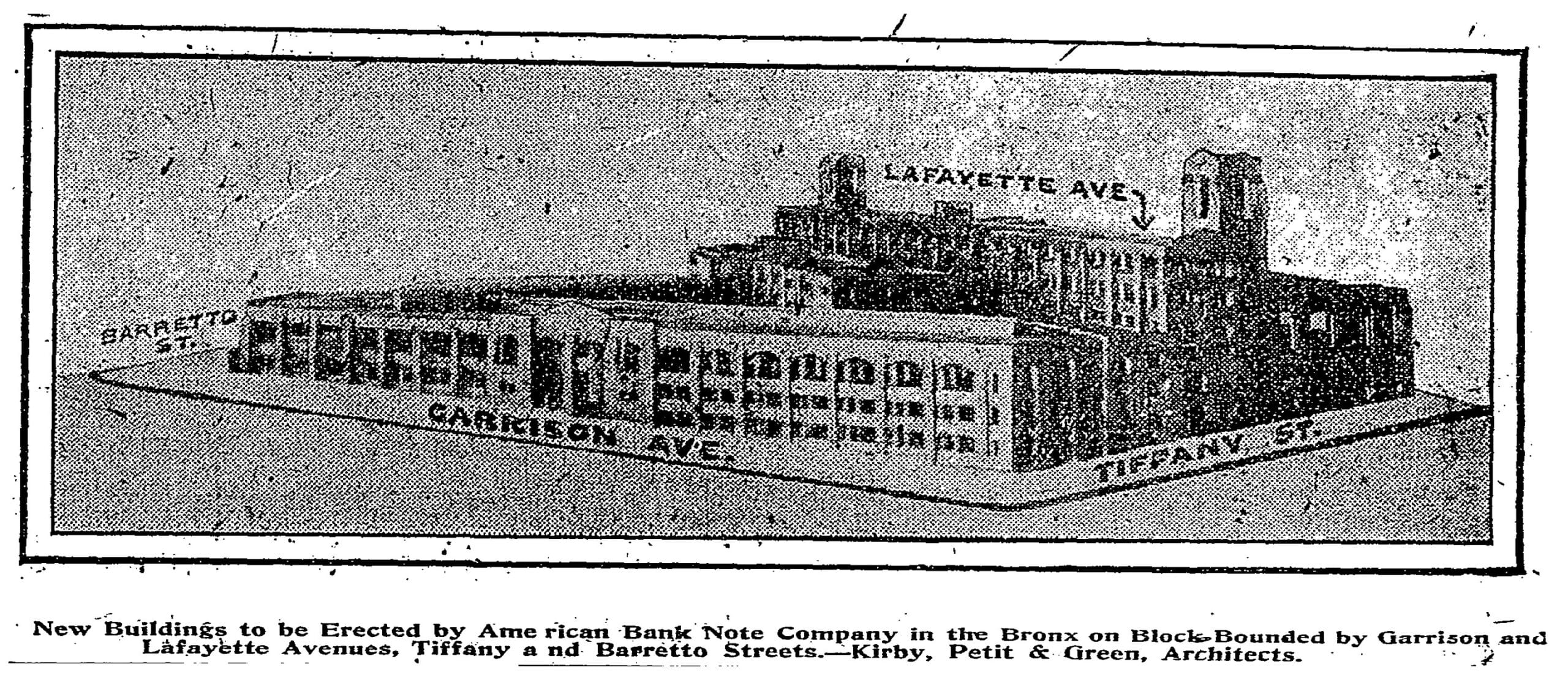 Bank Note Building Stops