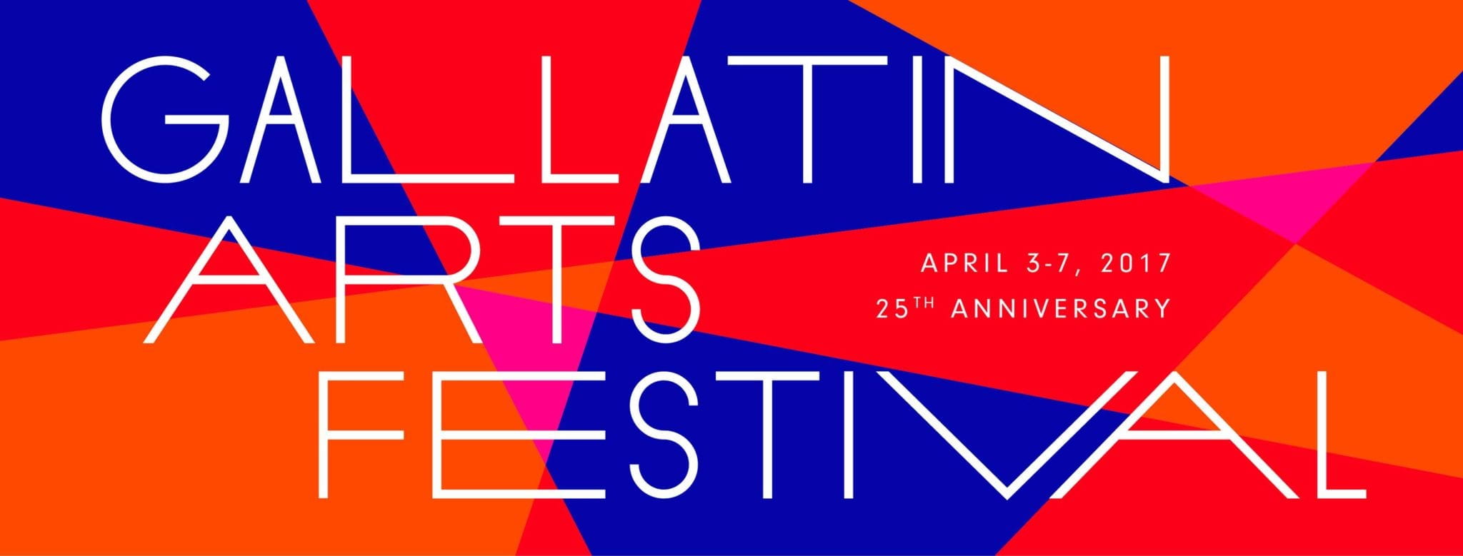 Poster for the Gallatin Arts Festival in 2017