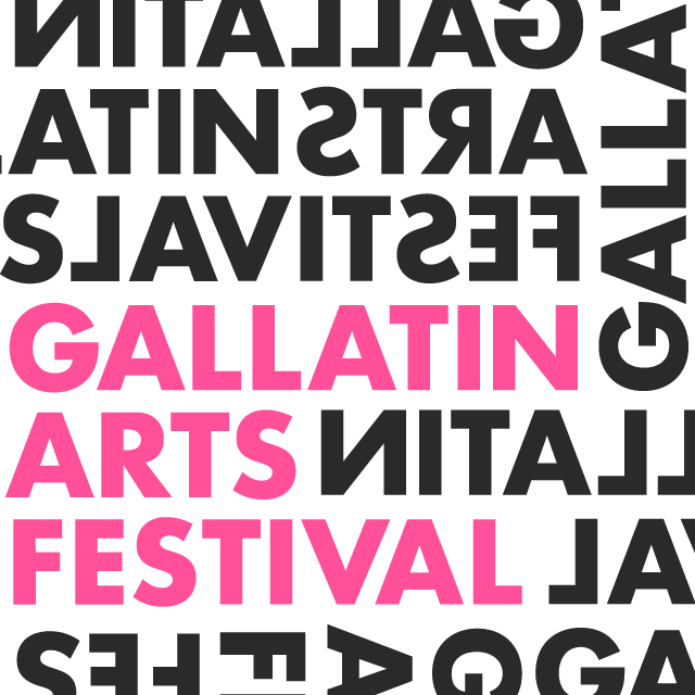 Poster for the 2018 Gallatin Arts Festival